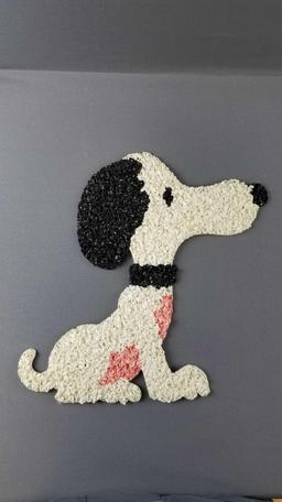 Peanuts Snoopy and Woodstock wall decor
