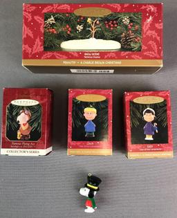 Peanuts Keepsake Group of 5 Ornaments