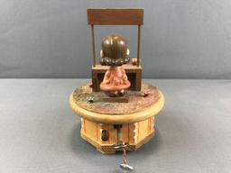Vintage Anri/Thorens Swiss Movement Peanuts Lucy Music Box