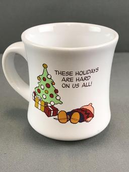 Peanuts Group of 6 Coffee Mugs
