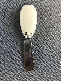 Peanuts Christmas Plate and Cheese Knife