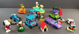 Peanuts Group of 10+ Toys