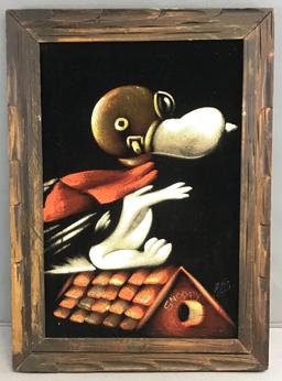 Peanuts Velvet Art