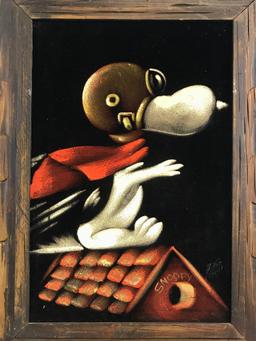 Peanuts Velvet Art