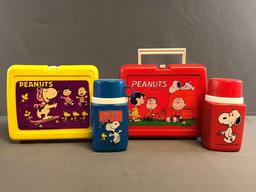 Peanuts Group of 2 Thermos lunchboxes