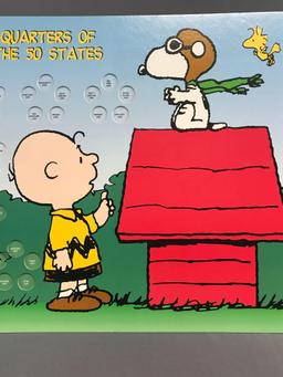 Peanuts Quarters of the 50 States