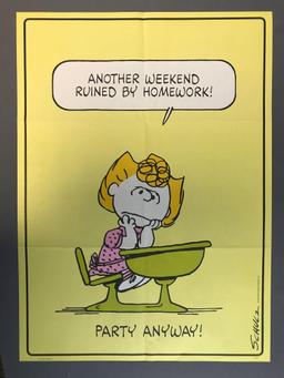 Peanuts Sally Poster