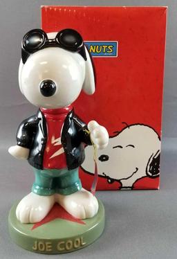 Peanuts Westland Joe Cool Snoopy figurine