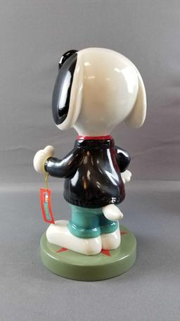Peanuts Westland Joe Cool Snoopy figurine