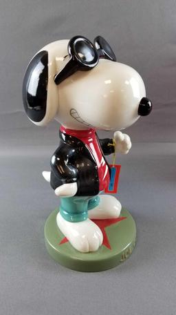 Peanuts Westland Joe Cool Snoopy figurine