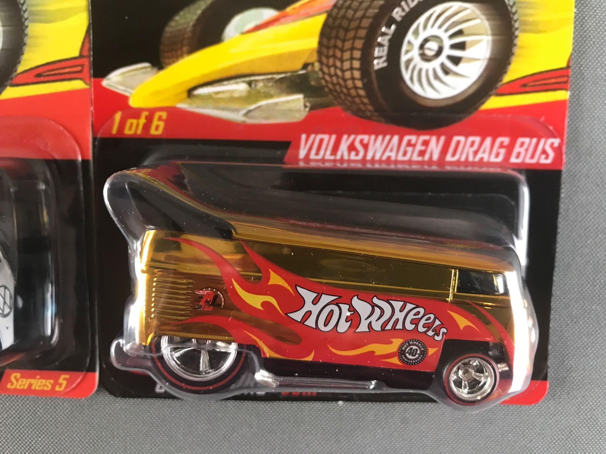 Group of 3 Hot Wheels Real Riders die-cast vehicles