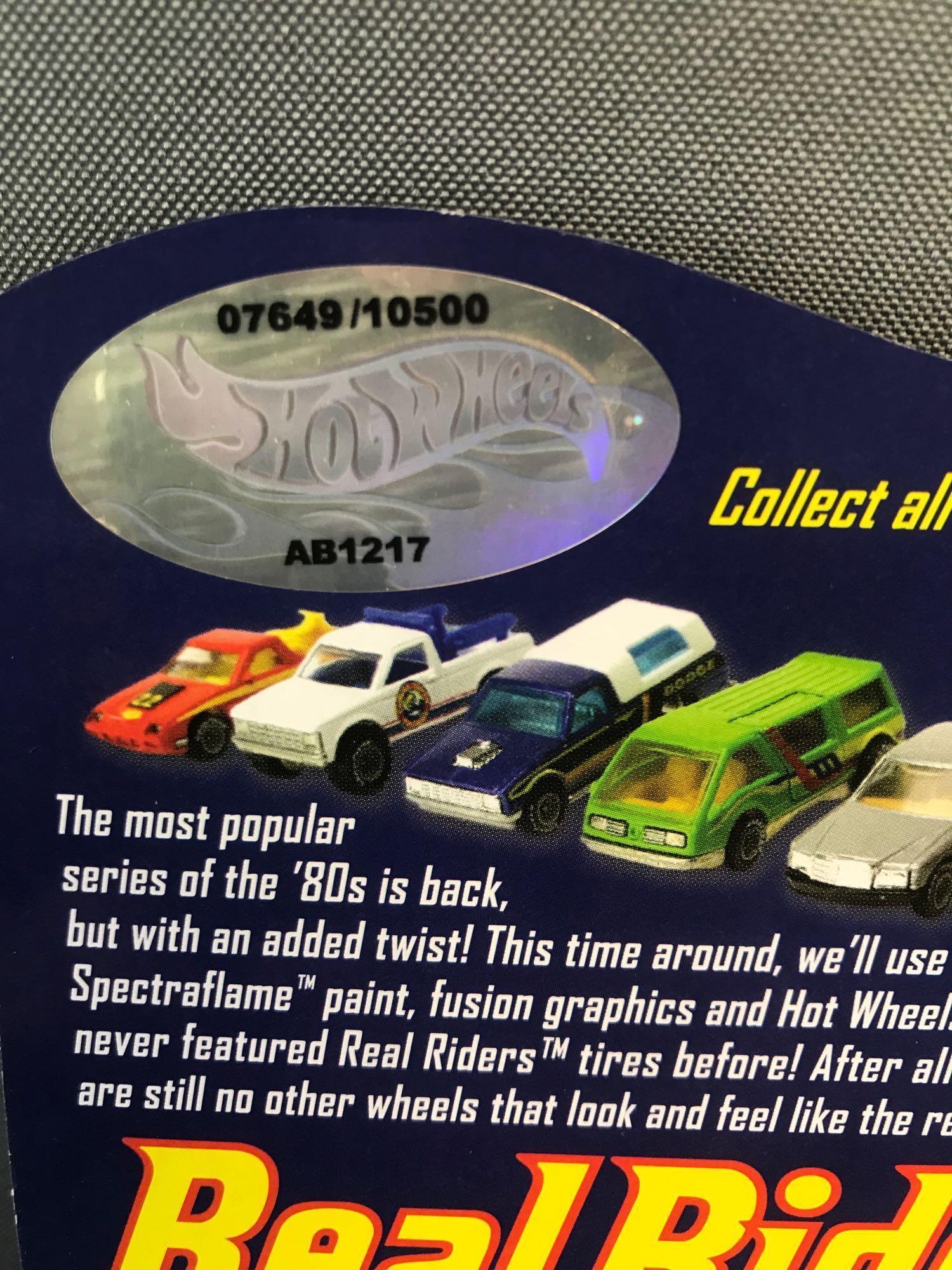 Group of 3 Hot Wheels Real Riders die-cast vehicles