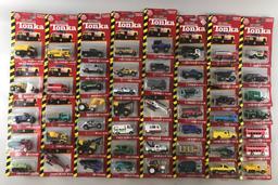 Group of 52 Maisto Tonka Die-Cast Collection Vehicles