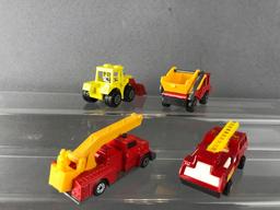 Group of 4 Matchbox Superfast die-cast vehicles