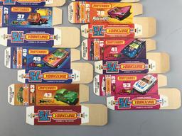 Group of 10 Matchbox J Type Boxes