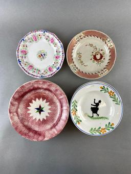 Group of 9 Assorted Ceramic Plates