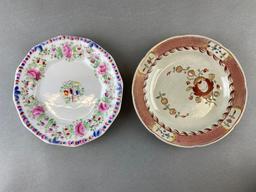 Group of 9 Assorted Ceramic Plates