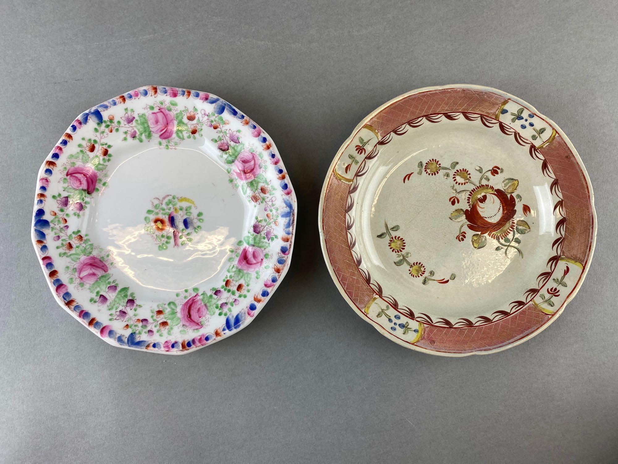 Group of 9 Assorted Ceramic Plates
