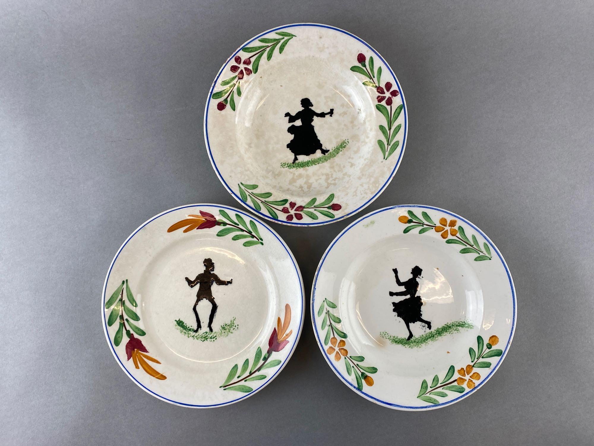 Group of 9 Assorted Ceramic Plates