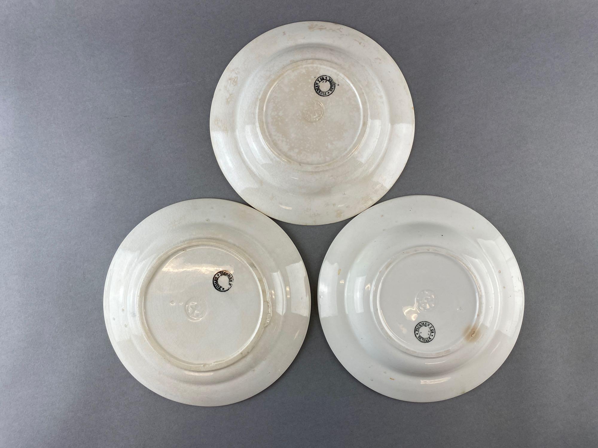 Group of 9 Assorted Ceramic Plates
