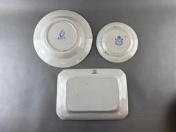 Group of 6 Assorted Ceramic Transferware Plates