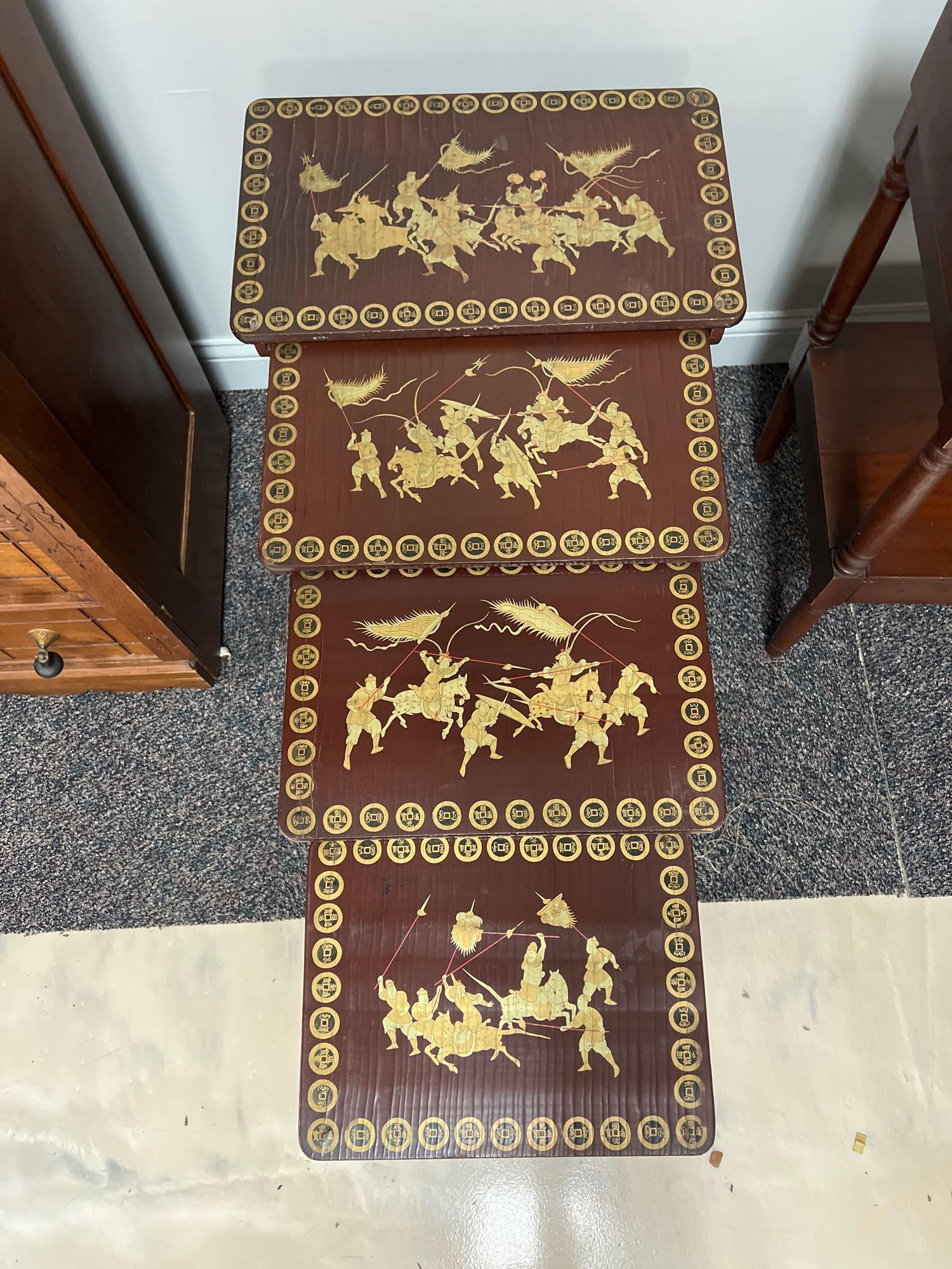 Antique Chinese Nesting Tables