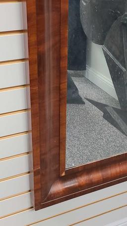 19th Century Mirror Reverse Painted Glass