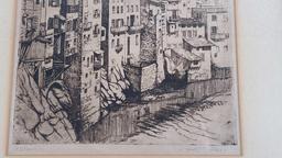 20th Century Dorothy Stevens Signed Etching