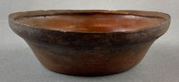 Small Redware Bowl