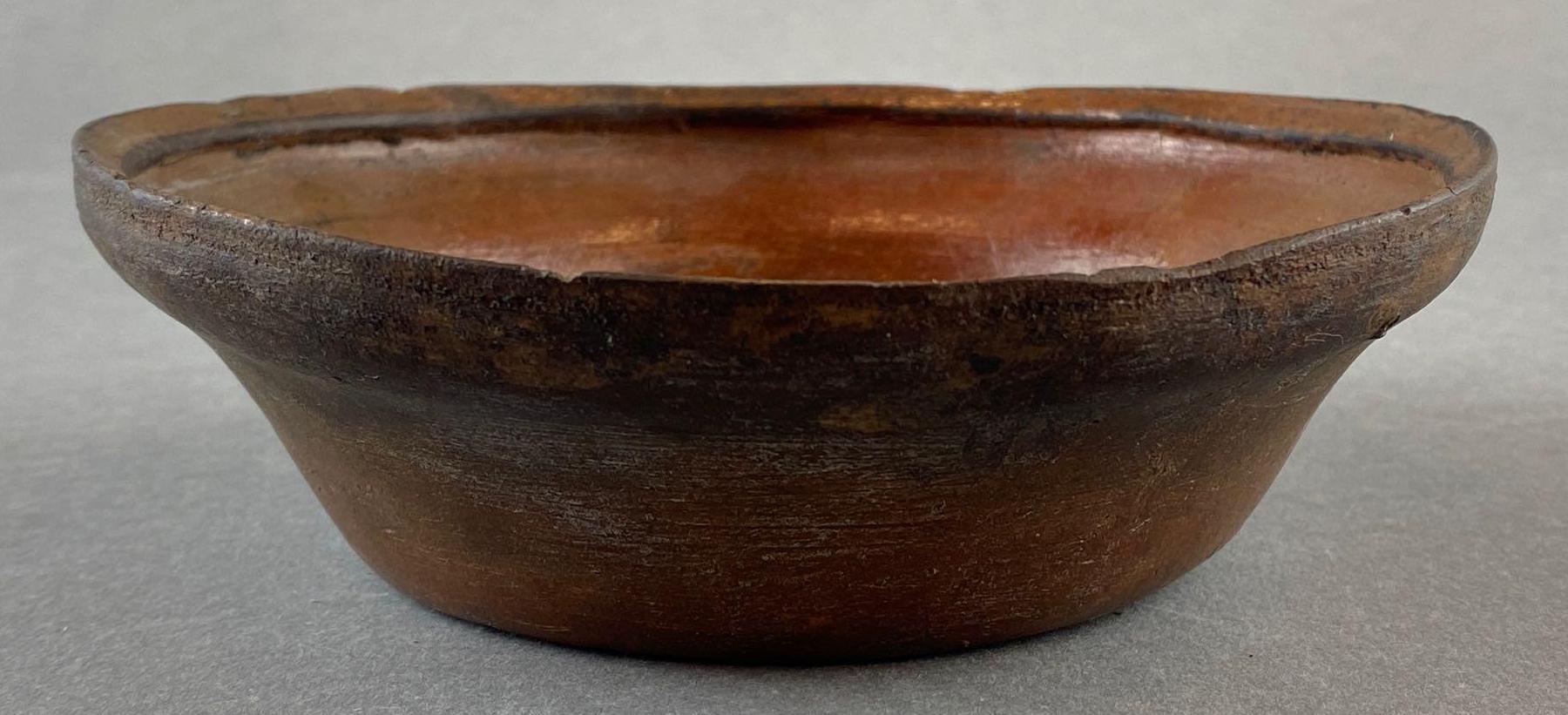 Small Redware Bowl