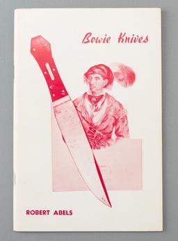 Very collectible 48 page Book, titled "Bowie Knives" by Robert Ables.  These books are sought after