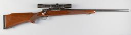 Winchester, Model 70, Bolt Action Rifle, Ackley .375 H & H Caliber, SN 168821, custom 24" barrel, bl