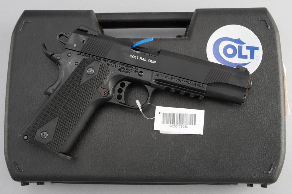 New in box Colt, Model 1911, Semi-Automatic Pistol, .22 LR caliber, SN WD017803, 5" barrel, black ma
