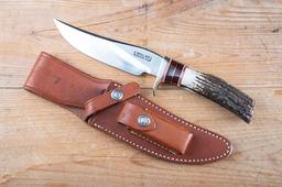 Randall made Side Knife in original Randall made leather sheath in like new condition.  Sheath has h