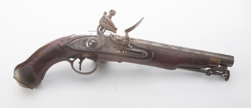"British Tower Flintlock Land Pattern Pistol, .65 caliber.  This Flintlock Pistol is ""Tower"" marke