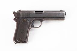 Colt Model 1903 Pocket Hammer, .38 Rimless caliber, Serial Number 21206, manufactured in 1908, 3" ba