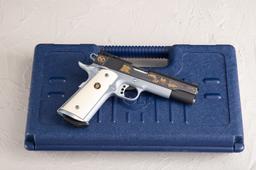 Colt Model 1911, .45 ACP caliber, Serial Number DUC040, manufactured 1996.  Colt Government Model Co