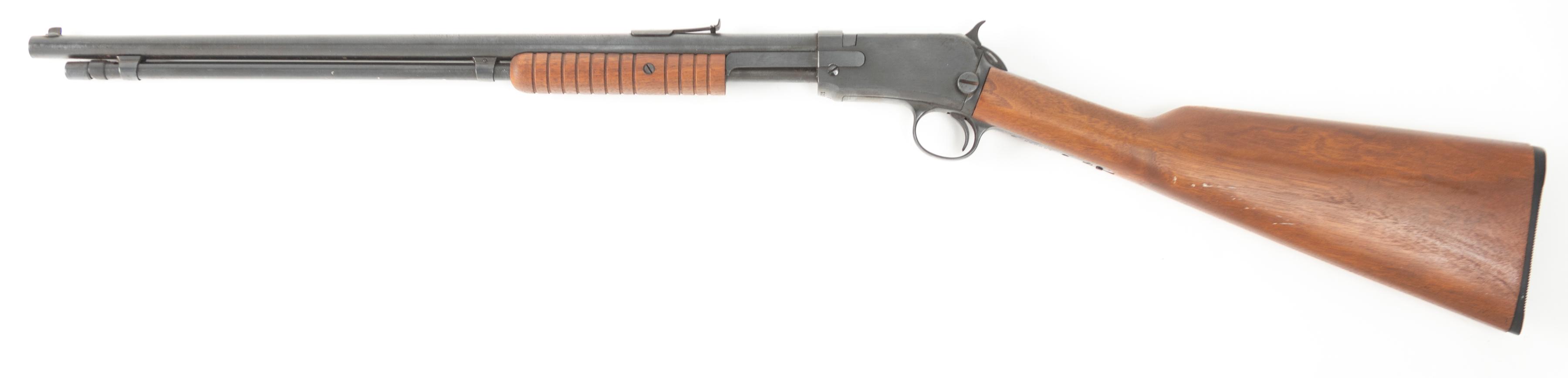 Winchester Model 1906 Pump Action Rifle, .22 S-L LR caliber, SN 576621B, manufactured in 1919, 19" b