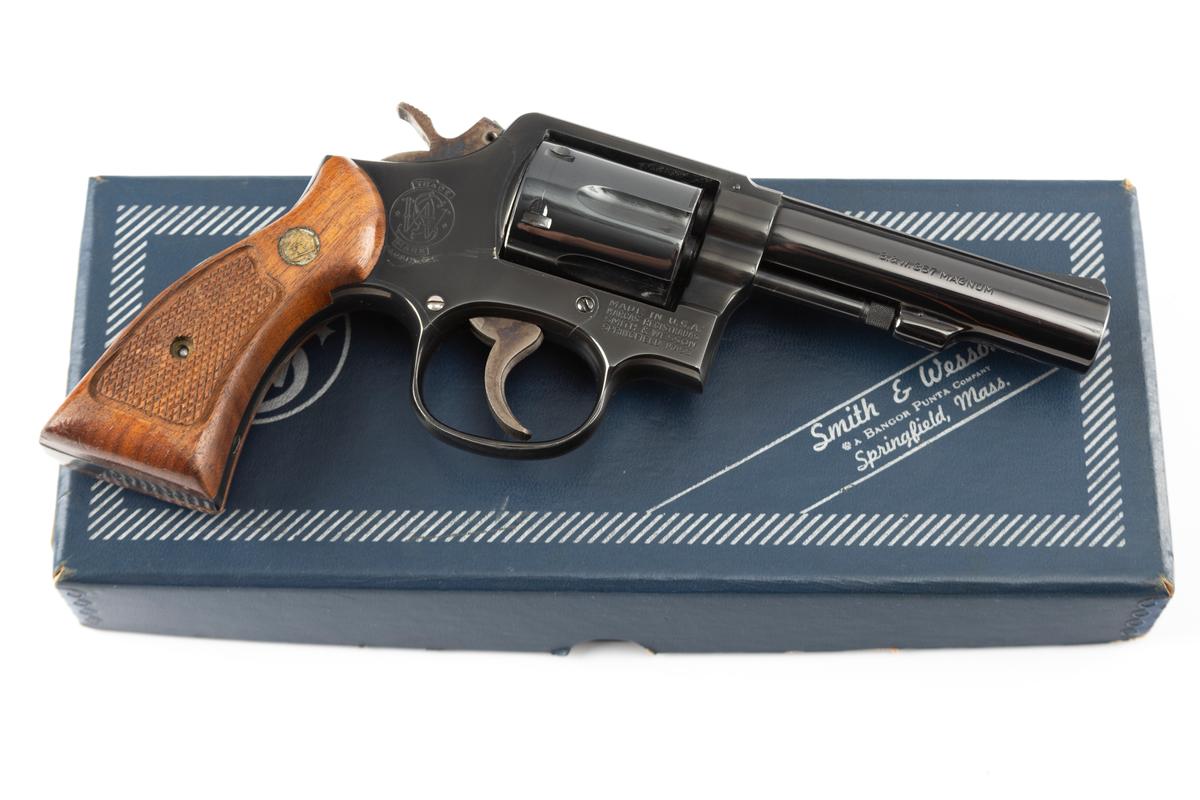 Smith and Wesson Model 13-2 Revolver, .357 MAG caliber, SN 6D67966, manufactured in 1980, 4" barrel.