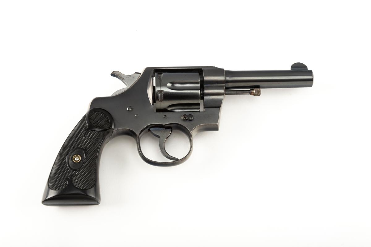 Colt Army Special Revolver, .38 SPL caliber, SN 433475, manufactured in 1919, 4" barrel. This near m