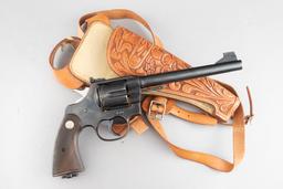 Colt New Service Model Revolver, .45 COLT caliber, SN 323339, manufactured in 1925, 7 1/2" barrel.