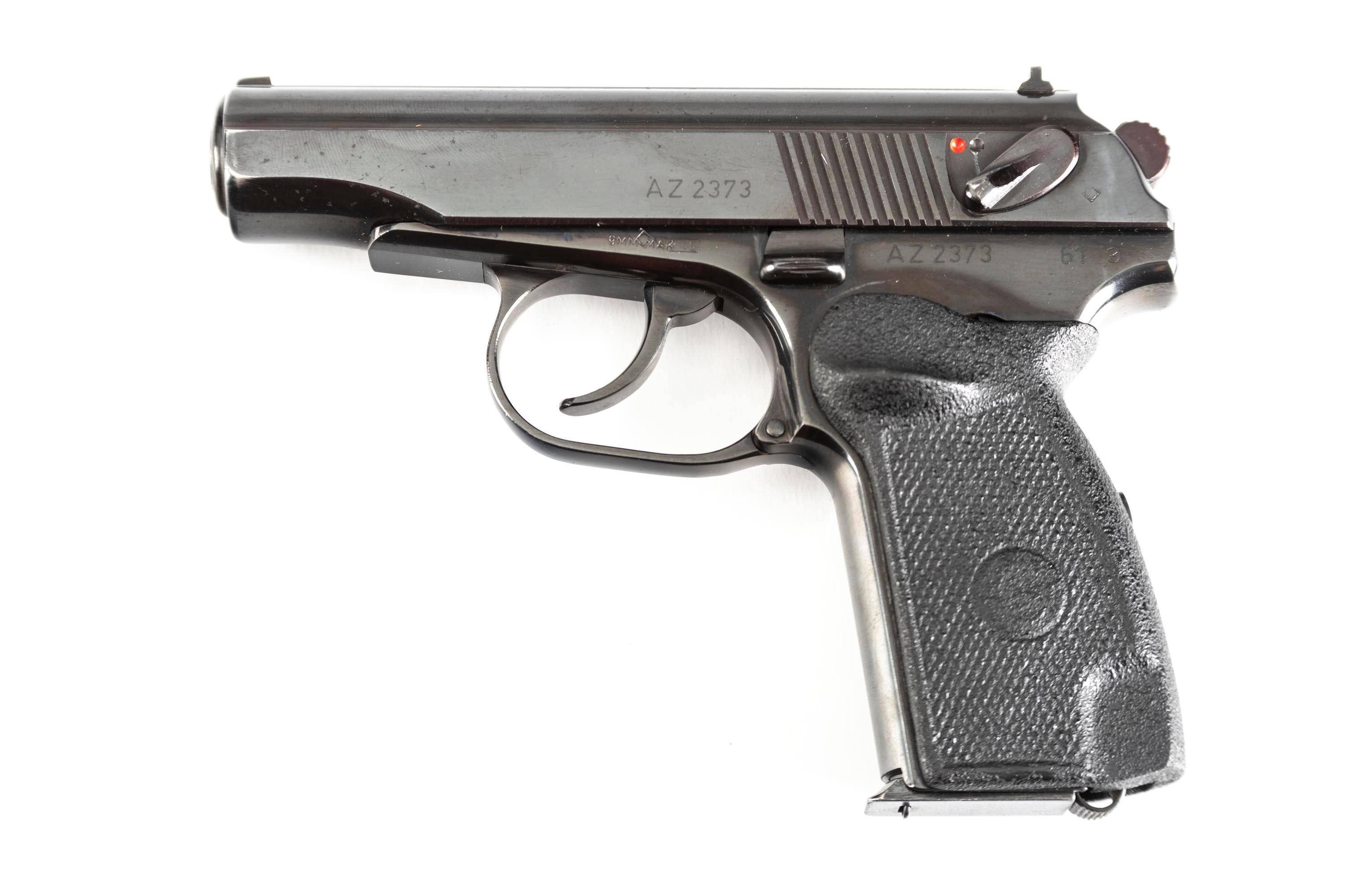 Walther, Semi-Auto Pistol, 9 mm, SN AZ2373, blue finish with light handling marks, 4" barrel, sold w