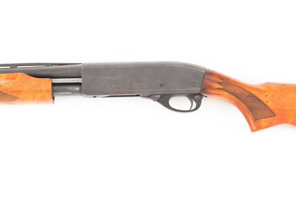 Remington Model 870, Express Magnum, 20 ga., Pump Shotgun, SN B636717U, Matte finish, 20" barrel, or