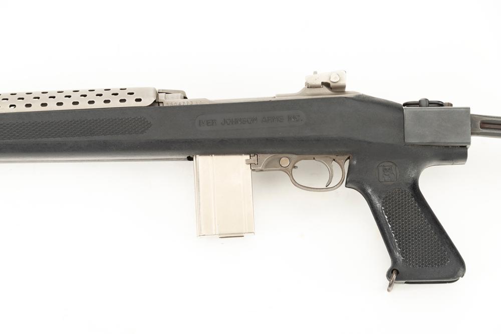 Iver Johnson Arms Semi-Auto Rifle, .30 caliber, SN SS04773A, matte finish with stainless barrel and