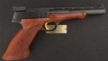 Browning Medalist, .22 Automatic Pistol. Factory cased as new condition, Belgium made, SN 56477T6, h