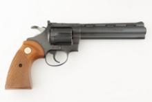 Colt Diamond Back Double Action Revolver, .22 LR caliber, SN S81495, blue finish, 6" barrel, like ne
