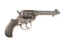 Colt, Model 1877, Lightening, DA Revolver, .38 Colt caliber, SN 124999, manufactured 1901, retains s