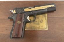 Colt Model 1911, Semi-Auto Pistol, Commemorating U.S.S. Arizona Battleship, .45 ACP caliber, SN 1652