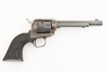 Colt, Peacemaker, SA Revolver, .22 MAG caliber, SN G28870, blue finish with case hardened frame, 6"