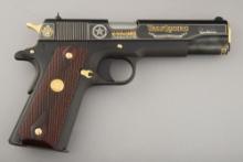 Colt, Semi-Auto Pistol, 1911, "Lone Wolf " Gonzaullas Commemorative, .45 ACP caliber, SN 2849017, bl